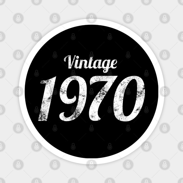 Vintage 1970 Magnet by CultTees